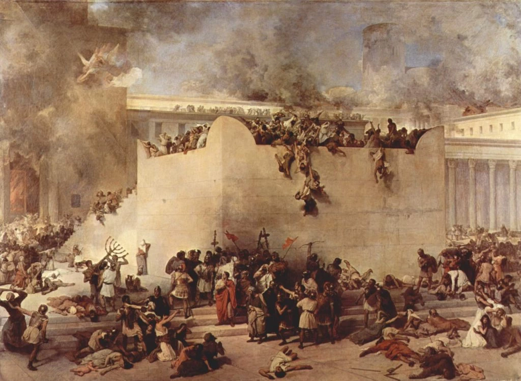 Distruzione del tempio di Gerusalemme - 1867, Gallerie dell'Accademia, Venezia